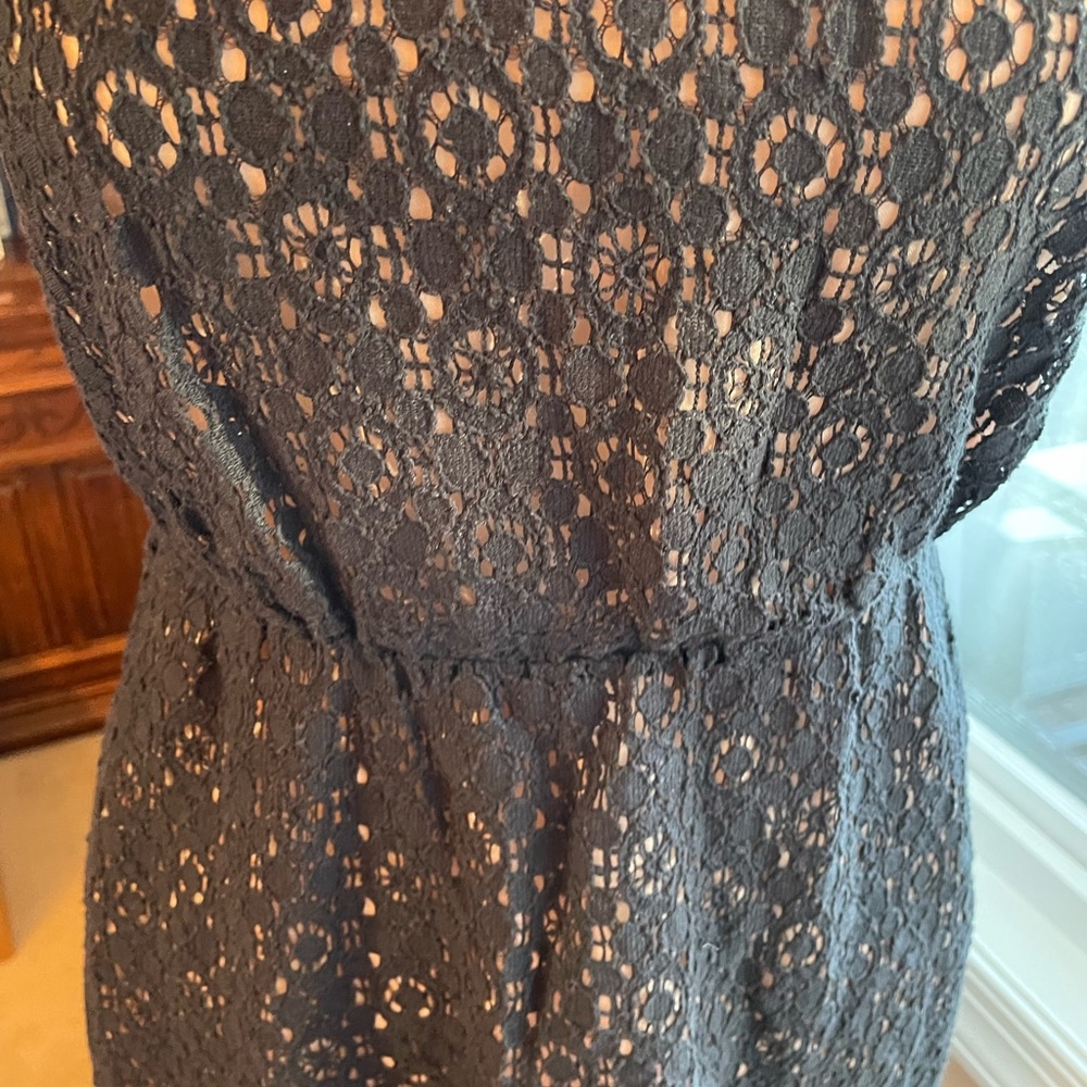 Lace JCrew spaghetti strap dress Sz 0 - Picture 5 of 6
